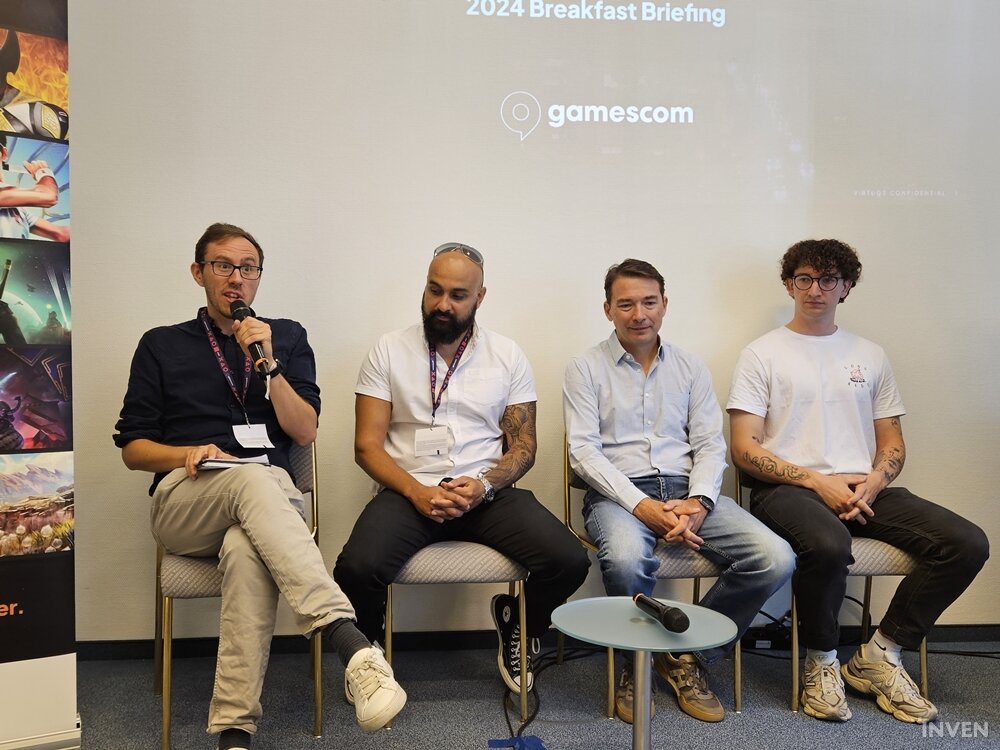 Virtuos-Newzoo-Breakfast-Briefing-gamescom-2024-Panel-Speakers